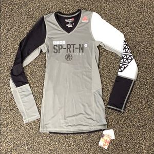 NWT Reebok Spartan women long sleeve compression